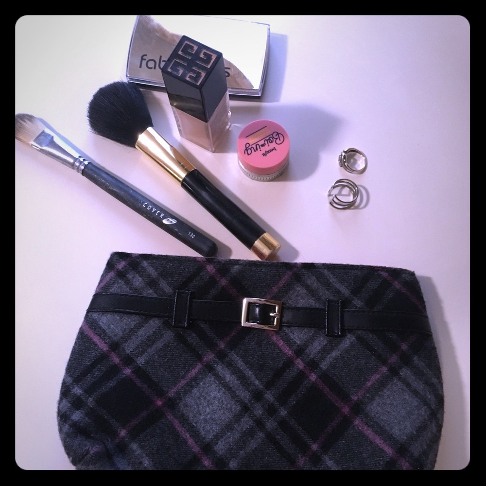 Victoria’s Secret Kilt Style Cosmetic Bag